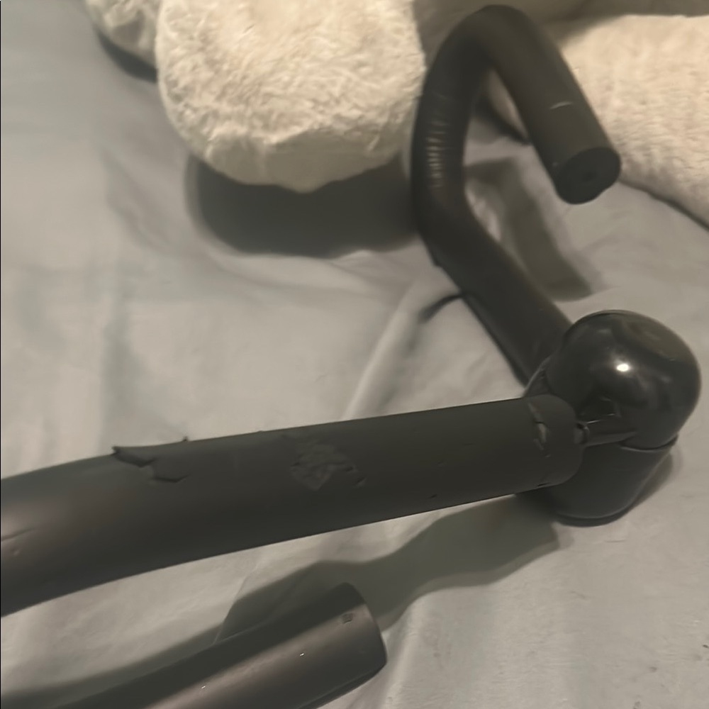 Black Bicycle Handlebars